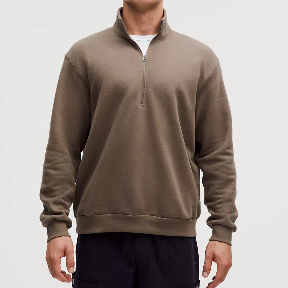 NWT lululemon Steady State half zip Mens